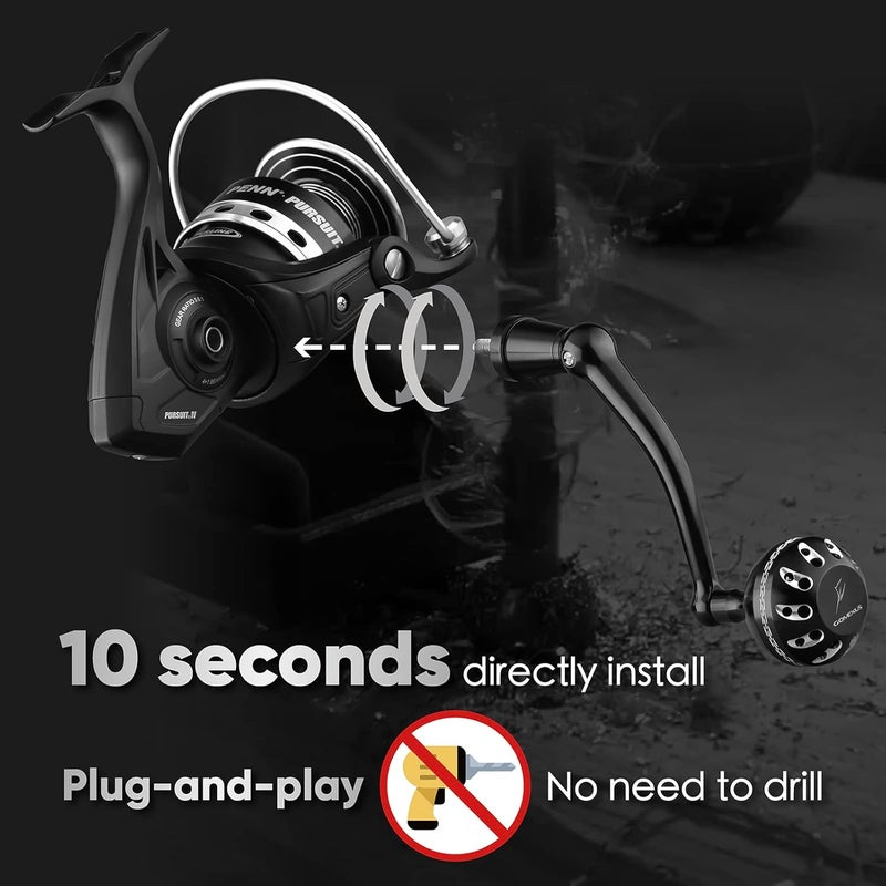 GOMEXUS Power Handle for Penn Pursuit III/IV,Spinning Reel Replacement Handle（Please do not Adapt to Other reels to Avoid Damage to The Reel） - Image 3